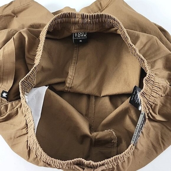 Zoo York Men's Knee Length Cotton Shorts Dark Tan Stretch Size Medium - Picture 6 of 13